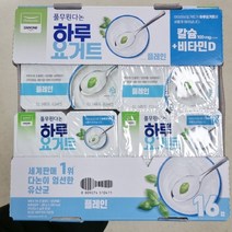 풀무원 다논 하루 요거트 플레인 80g x 16입, 일반포장 동절기만