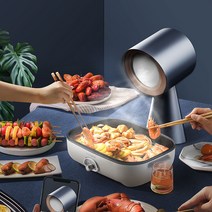 소형 흡입기 간이 환풍기 가정용 흡연기 삼겹살 연기, 현아 블랙 HTT-X6 (연막 구매 고객센터 상담)