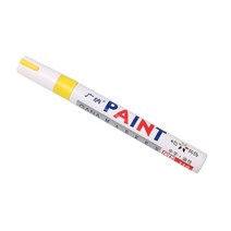 차기스제거 자동차 흠집제거제 컴파운드 스크래치 수리 펜 auto touch up paint pen fill remover vehicle 타이어 페인트 마커 clear kit, 노란색
