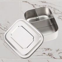 삭개오 스텐레스 캠핑 직장인 깔끔 반찬통 도시락통 170 X 130MM 사이즈