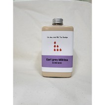 [비건두유] 냉침밀크티 진짜밀크티(530ml) - 얼그레이밀트티/아쌈밀크티/페퍼민트밀크티/말차밀크티/호지차밀크티, 얼그레이