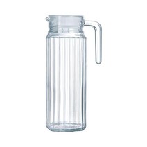 Arcoroc Quadro 냉장고 저그 뚜껑 포함 1L. 267258, 37-Ounce