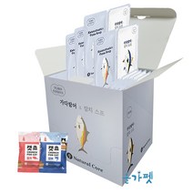 네츄럴코어 트윈 파우치 참치스프 2종 고양이 간식+캣쵸 20g, 1박스, 가다랑어 참치스프 80g x 14팩