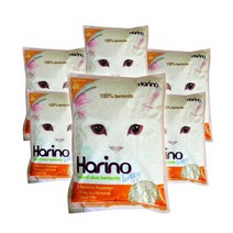 태비탑퍼 하리노키티 고양이모래 4L(3kg)X6개, 1박스(4리터 x 6개입)