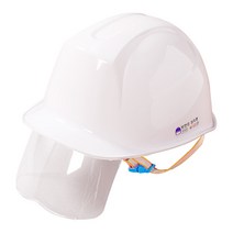 동명 AM-401 안전모 ABE종 보안경 신투구 백색 1개, 단품