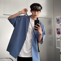 반팔 7부 블레이저 마이 자켓 아우터 여름 하객룩