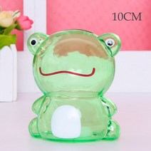 리틀 곰 돼지 저금통 투명 동전 지폐 절약 상자 귀여운 안전 금고 명절 선물 데스크탑 장식, [21] Color 10