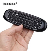 무선 키보드 마우스 세트 블루투스 게이밍Kebidu 게이머 키보드 스마트 TV 미니 PC 무선 6 축 자이로 스코, 01 Russian, 02 without backlight, 한개옵션2