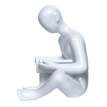 1 개 장식 책장 가정용 수지 공예품 인물 책장 장식품