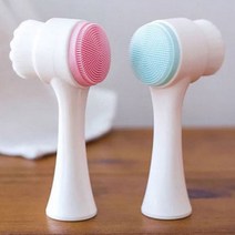 쿨샵 세안용품 클렌징 브러쉬 듀얼 폼 오일 투폼, 듀얼모공브러쉬(핑크), 본상품선택