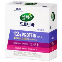 셀렉스 코어프로틴 단백질 베리오트바 50g 6개입 에너지바 프로틴바, 단일옵션