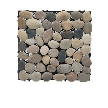 몬테라 조립식 타일 마루 테라스 정원 조약돌 북유럽 스웨덴, 프로스트 러프(10개)_1㎡