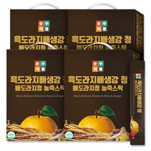 순수식품 흑도라지배생강청 스틱, 10ml, 400개