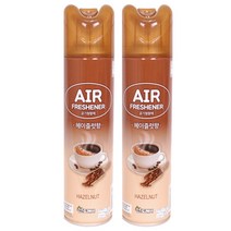산도깨비 공기청향제 본품 헤이즐넛, 300ml, 2개입
