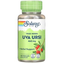 솔라레이 우바 우르시 460mg 베지 100캡슐, 1개, 기본