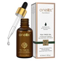 비타민앰플 모공 비타민C 씨 바르는앰플 세럼 티트리 오일 농 30ml 피펫 얼굴 손톱용 안티 뾰루지 불 에센셜, 단일수량