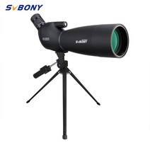 [에코맵93sv] SVBONY SV28 25-75x70 스포팅 스코프 강력한 망원경 장거리 대형 접안 렌즈 21mm 타겟 슈팅 양궁, 휴대폰 거치대가 있는 SV28