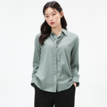 [체이스컬트] 여성 타이업 카라넥 블라우스 AERG5452B0H