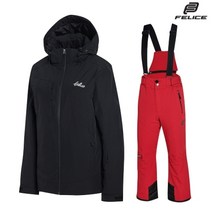 지프로그 [SET]펠리체 리나 노아 스키복 보드복 세트 블랙