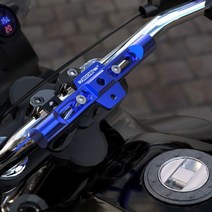 오토바이 CNC 멀티 크로스바 핸들바 범용, 레드