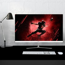 클라인즈 68.5cm 모니터 27FHD 75Hz 모니터 컴퓨터 게이밍 사무용 화이트, 무결점