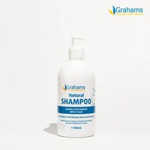 호주 그라함스 내추럴 샴푸 500ml - 98%천연유래성분, 단품