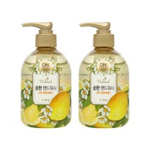 더 내추럴 순한 핸드워시 산뜻 레몬버베나, 300ml, 2개