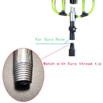 태양광 패널 로봇 먼지 청소기 A55, For Euro thread pole, CHINA_14 Inch