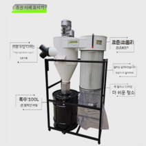 분진 흡입기 산업용집진기 목공용 공업용 이동식 집진기, 1.5kW 380V