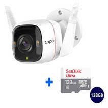 티피링크 Tapo C320WS 홈CCTV + Micro SD 카드 128GB, C320WS+128GB
