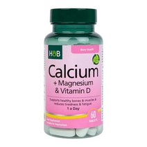 Holland & Barrett 홀랜드앤바렛 칼슘 마그네슘 비타민 D 180 정, 1팩