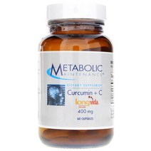 메타볼릭 롱비다 커큐민 60정 Metabolic Maintenance Curcumin + C 400 mg 60 Capsules