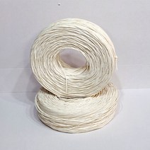 지끈4mm(430m) 크라프트 화이트 2가지 색상 종이끈1롤