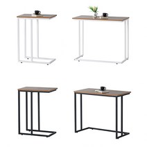 미용실 거실 현관 장식 일인용 테이블 특이한 창가책상 작은 입식 보조 협탁 다용도 사이드콘솔, 800, 화이트