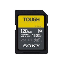 TOUGH-M 시리즈 SDXC UHS-II 카드 128GB V60 CL10 U3 맥스 R277MB S W150MB SF-M128T T1