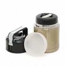 쿠킹메이드 간편조리 보온죽통(800ml) (로즈레드 블루 실버 골드), 골드