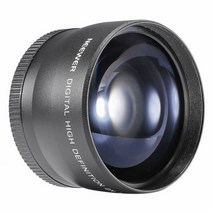 캐논 니콘 소니 펜탁스 18-55mm에 58mm 2X 망원 렌즈 텔레 컨버터, 보여진 바와 같이, 하나