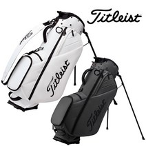 타이틀리스트 골프백 캐디백 스탠드형 2022년 TB22SXPSK, 차콜블랙