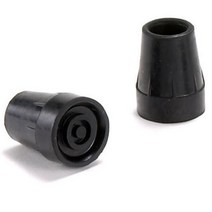 요양원 노인지팡이용 고무꼭지 1p (19mm) 어르신 스틱, 1개, 실버