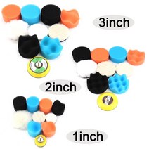 차량용 자동차 광택 세차 폴리싱 머신 기계 궤도 에어 샌더 미니 공압 1 "/2"/3 "그라인딩, 07 30pcs