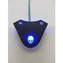 usb멀티허브 외장하드연결선 고품질 Powe 푸시 버튼 스위치 삼각형 인터넷 카페 컴퓨터 메인 프레임 PC 데, 01 black