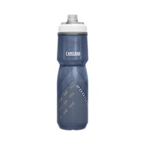 카멜백 뉴 포디엄 칠 Chill 보냉 스포츠 자전거 물통 710ml, 네이비 퍼포레이티드