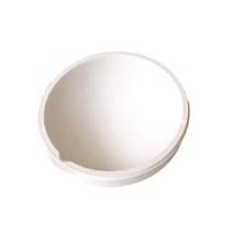 GHSHOP 흰색 석영 도가니 접시 냄비 정제 그릇 백금 보석 금속 구리 실버에 대한 고온 주조, 250g