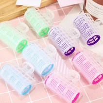 집게 헤어롤 웨이브 구르프(6P) 2종 그르프, 1개, 소형