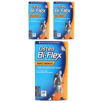 오스테오바이플렉스 조인트 헬스 트리플 스트랭스 코티드 타블렛, 120개입, 3개, 120정