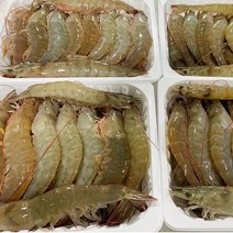 무항생제 국내산 흰다리새우 1kg(30-35마리)생물 /대하, 1개
