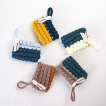 아트박스/미스티코티타 [DIY] 미코카드월렛 - 패브릭얀 이지카드지갑 코바늘 뜨개질 패키지, 소프트아이보리