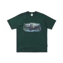 예스아이씨 Lake Park Tee Dark Green