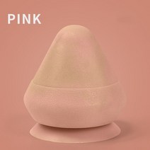 장요근마사지 Tpe 콘 솔리드 흡착 볼 psoas 흉추 백 견갑골 발 요가 근육 릴리스 장치, 분홍색