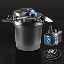 대형여과기 연못 수조관 외부 여과기 담수량 5톤적합, CPF-5000 풀세트 수동청소